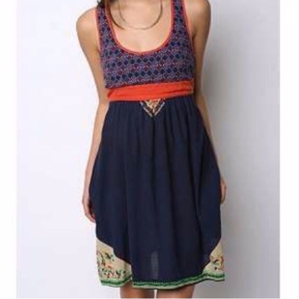 Ecote Empire Waist Dress Sz XS